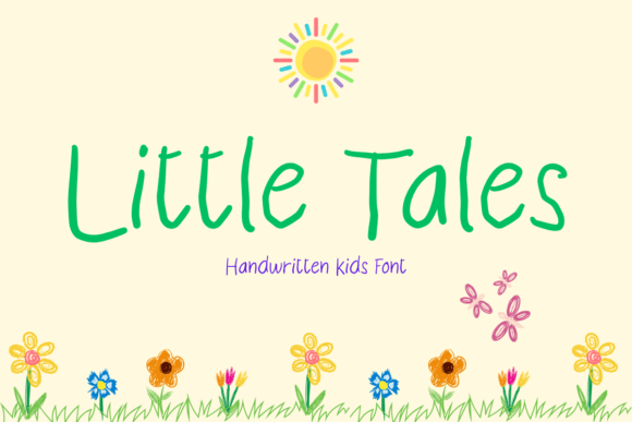 Bringing Childhood Magic to Design: The Enchantment of Little Tales Font