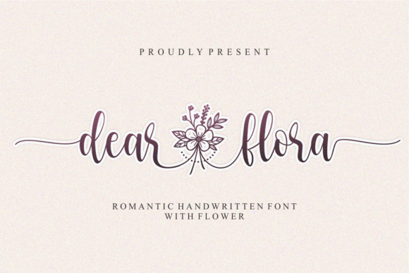 Dear Flora: A Font That Blooms with Style