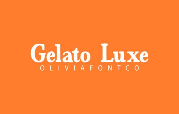 Exploring the Elegance of Gelato Luxe: A Handwritten Font with a Romantic Touch