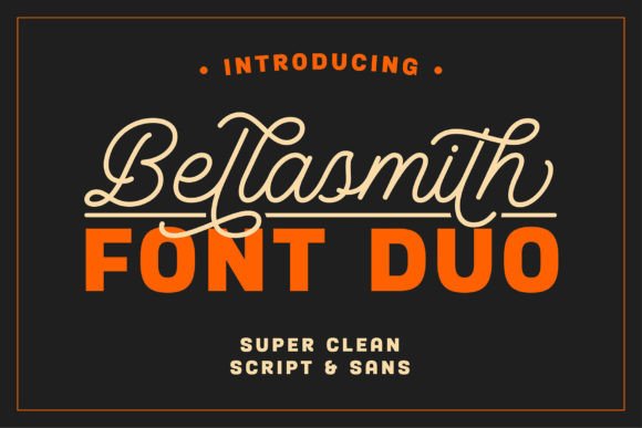 Exploring the Versatility of Bellasmith: A Script and Sans Font Duo for Creative Design