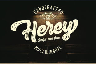 Herey Duo: A Powerful Font Pair for Designers and Creators