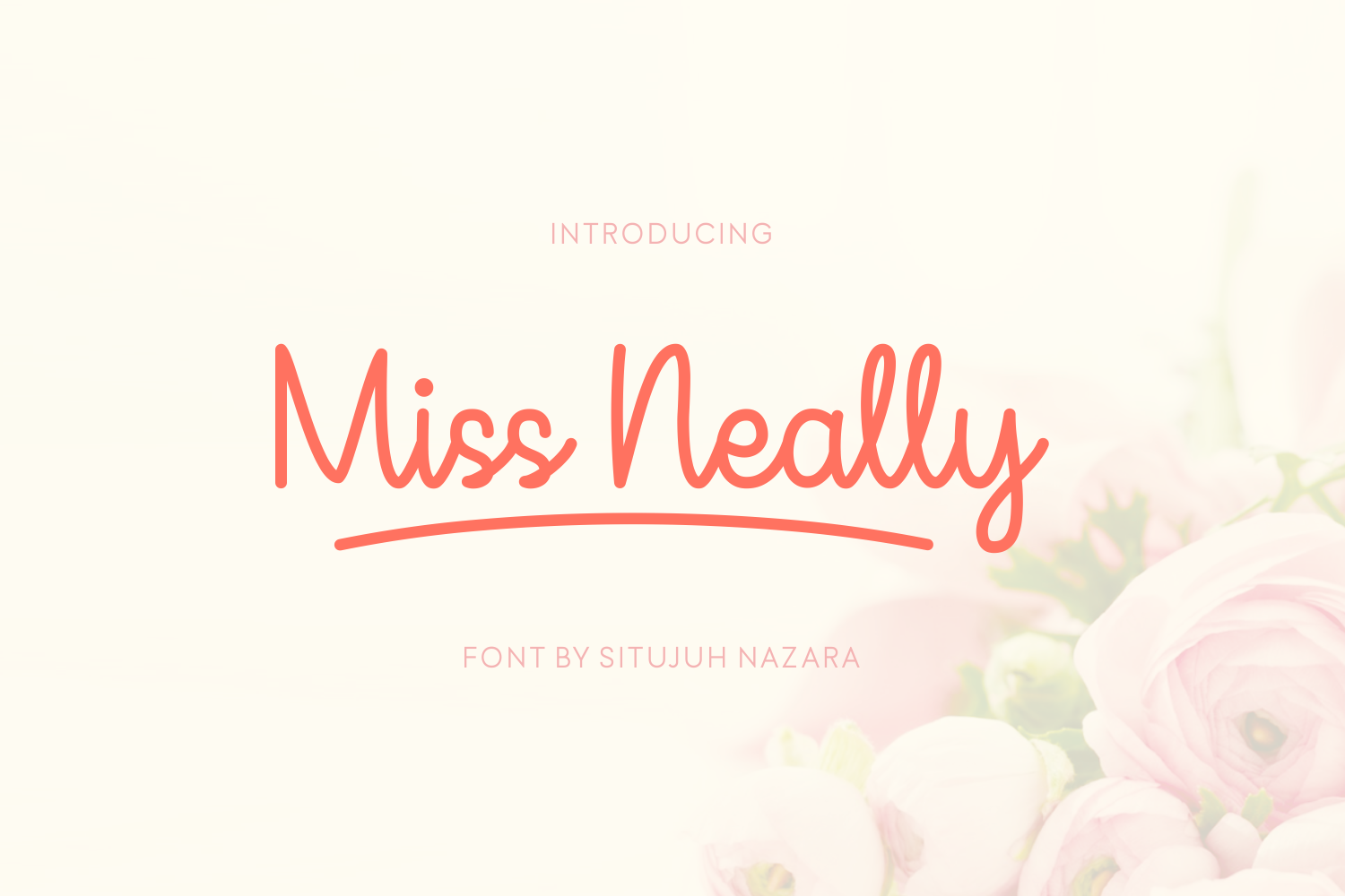 Miss Neally: A Monoline Script Font Designed for Elegance and Versatility