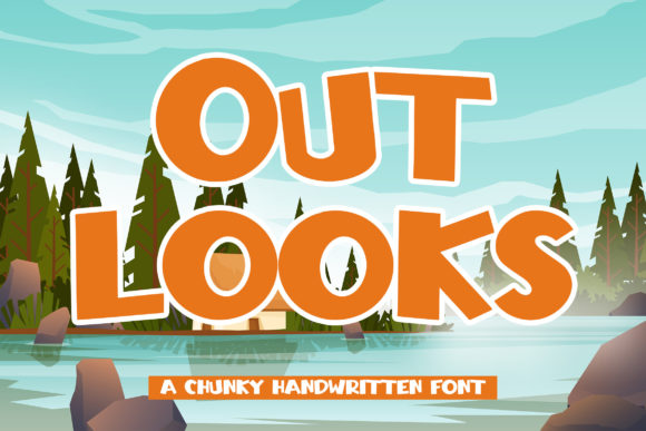 Outlooks: A Vibrant Font for Creative Expression