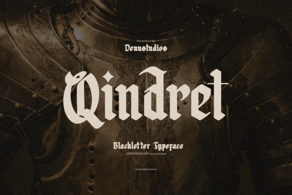 Qindret: A Typeface That Commands Attention