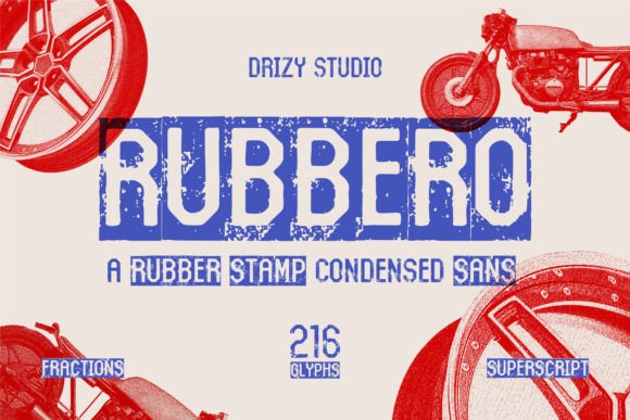 Rubbero: A Versatile Condensed Font for Design Enthusiasts