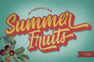 Summer Fruits: A Timeless Typographic Style for Modern Design