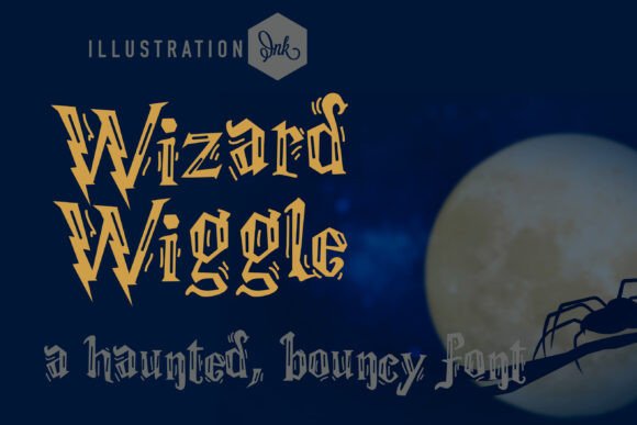 Wizard Wiggle: A Dynamic Hand-Crafted Font for Creative Expression